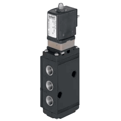 Burkert Pneumatic Solenoid Valve with Standard Temperature, 6519 NAMUR